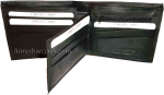 Leather 2-in-1 Man's Wallet 9 Card Space 2 ID window coin purse 2.5 bill packets