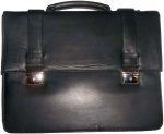 Men's Leather Briefcase Business case Attaché case carry on bag New Document bag