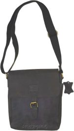Men's bag Leather men's Shoulder bag Gentlemen's leather bag Nubuck Leather bag