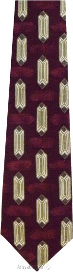 Calvin Klein Neck Tie, 100% Silk tie, Neck wear Made in USA, New Designer tie