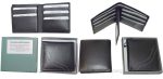 Lot of 2 RFID Men's Hipster wallet Genuine Leather Bifold 15 Cards ID New in Box