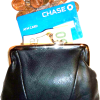 Lot of 4 women's leather change purses coin case wallet hand bag new coin case