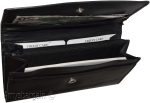 leather checkbook wallet compact wallet cards change bills black wallets bn.