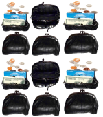 Lot of 12 Change Purse, leather coin case, Women’s mini pocket Change coin case