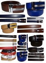 Men's Belt Auto-lock Type, dress belt easy adjust men's belt track bucke up 50"