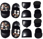 Lot of 12 New Black Leather change purse Coin case Coin holder change purse