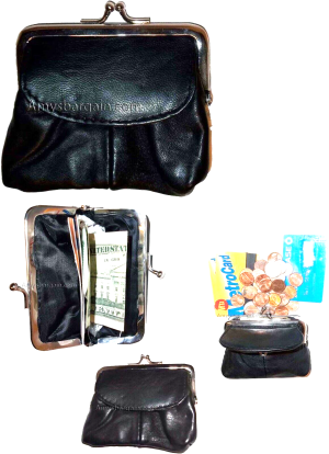 Lot of 4 Leather Change Purse bag Ladies Wallet purse mini pocket coin case bnwt