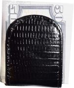 New Lizard printed leather money clip, Unbranded money clip new Currency holder