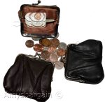 New Women's Leather Change Purse mini coin purse coin Wallet bag change case bn