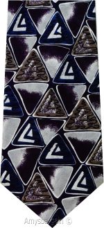 Calvin Klein necktie 100% silk tie neck wear made in USA new designer tie