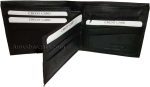 Leather 2-in-1 Man's Wallet 9 Card Space 2 ID window coin purse 2.5 bill packets