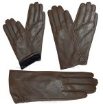 Leather gloves. Woman's Size (L) Leather winter Gloves. Dress Gloves New Gloves