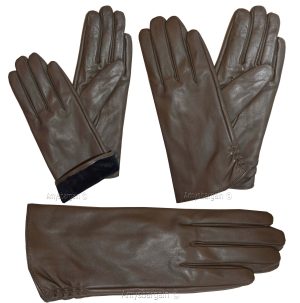 Leather gloves. Woman's Size (L) Leather winter Gloves. Dress Gloves New Gloves