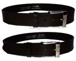 Men's Leather Belt, 32-50" Solid Leather Belt, Men's Brown Casual Leather belt