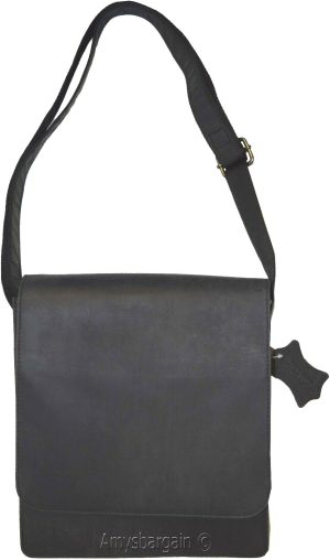 Men's bag, Leather men's Shoulder bag Gentlemen's leather bag Nubuck Leather bag
