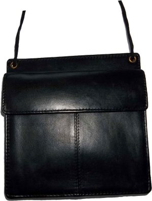 New Leather passport case wallet credit Card case ID Holder shoulder bag bnwt