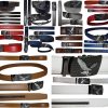 men's belt leather dress belt automatic lock click comfort eagle belt buckle