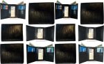 Lot of 12 Man's Black Trifold wallet new style lizard Printed Leather wallet