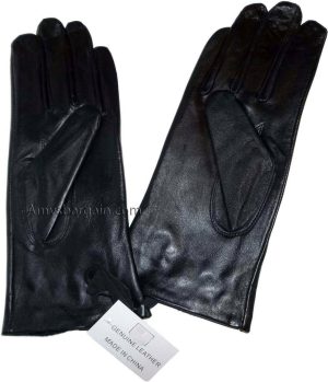 woman's soft leather gloves beautiful warm winter gloves.