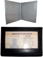 Lot of 2 Leather business card credit card case ID ATM wallet Card carrier new