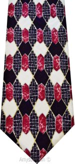 Calvin Klein Neck Tie, 100% Silk tie, Neck wear Made in USA, New Designer tie