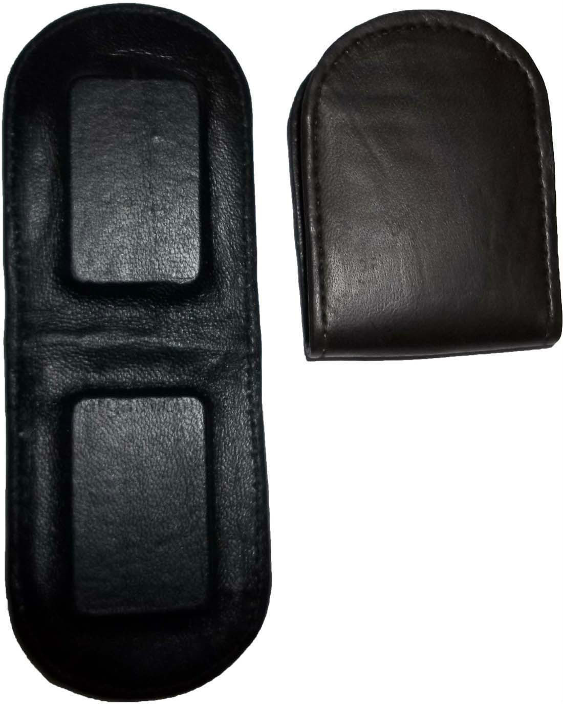 Leather money clip magnetic money clip bills holder all monies holder Brand New - Image 11