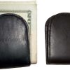 Leather money clip magnetic money clip bills holder all monies holder Brand New