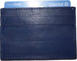Slim Credit card case, 5 Credit card leather case, card case, Thin leather case