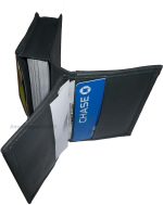 leather business card 7 credit card black genuine leather id card holder