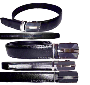 men’s belt casual genuine leather automatic buckle men's belts waist strap belt