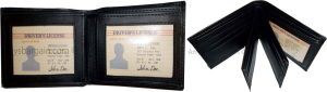2 Men's Soft Leather Wallet 9 Card Holder 3 ID windows Billfold Brand New Wallet