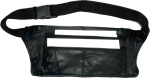 Flat Leather waist pouch. waist bag, leather bag, new Fanny pack Flat pack