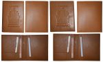 Lot of 4. New Canadian Leather passport cover. Wallet. Canada Passport case. BN