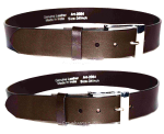 Men's Belt, (M) Solid Leather Belt. Men's Brown Casual Leather belt, New belt