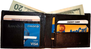 Men's soft leather wallet 14 card holder 2 bill pockets brand new item