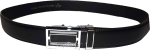Quick-lock Men's leather dress belt XL Casual belt Automatic fit leather belt