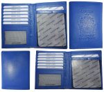 Canadian leather passport case new lambskin wallet credit card case id holder