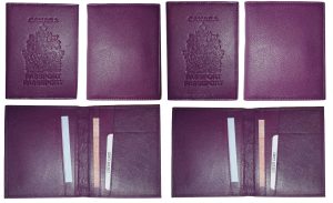 Canadian leather passport cover wallet Canada passport case. passport new