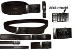 Man's belt, 1X Large Size Genuine leather belt, New Automatic Lock Dress belt