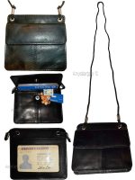 New Women's Neck String Travel Neck Pouch Wallet ID biz new Credit Card case