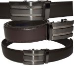 Real leather men’s belt (M) automatic lock. dress & casual belt fashion belt