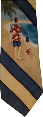 TOMMY BAHAMA TIE: 100% Silk Man’s Designer Neck Wear Made In USA Brand New