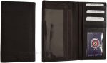 Women/Man's Leather Checkbook Wallet, Unbranded Brown checkbook cover new
