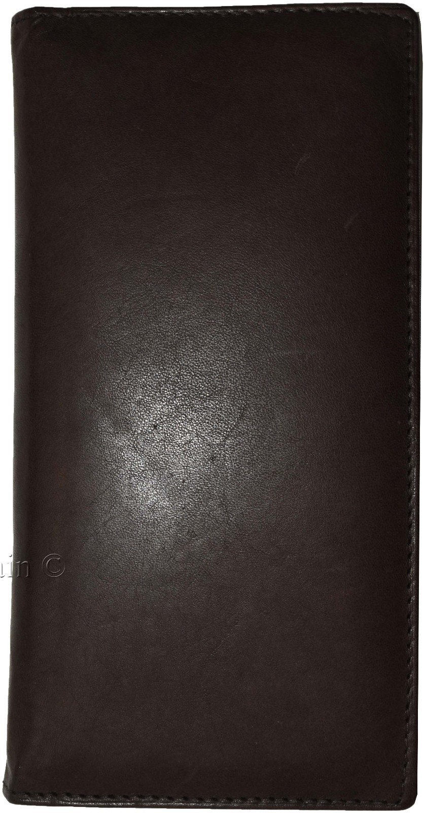 Women/Man's Leather Checkbook Wallet, Unbranded Brown checkbook cover new - Image 10