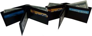 2 New Man's Bi fold Leather Wallet 12 Credit Cards 2 IDs 2 Suede lined Billfolds - Image 12
