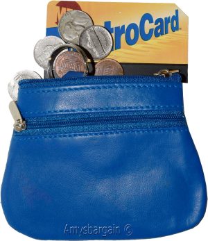 2 new women's leather change purse coin bag women’s wallet bag mini pouch - Image 5