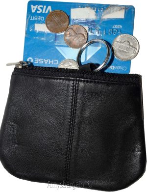 2 new women's leather change purse coin bag women’s wallet bag mini-pouch new - Image 10