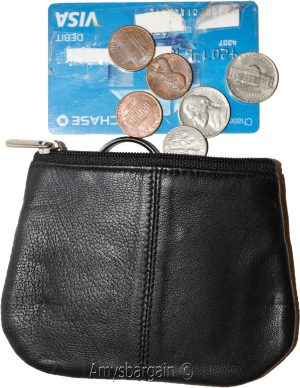 2 new women's leather change purse coin bag women’s wallet bag mini-pouch new - Image 4
