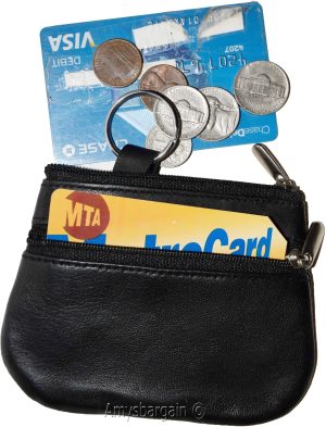 2 new women's leather change purse coin bag women’s wallet bag mini-pouch new - Image 8