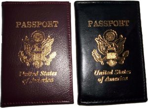 4 New USA Leather passport case wallet credit ATM card spaces brand nwt - Image 13